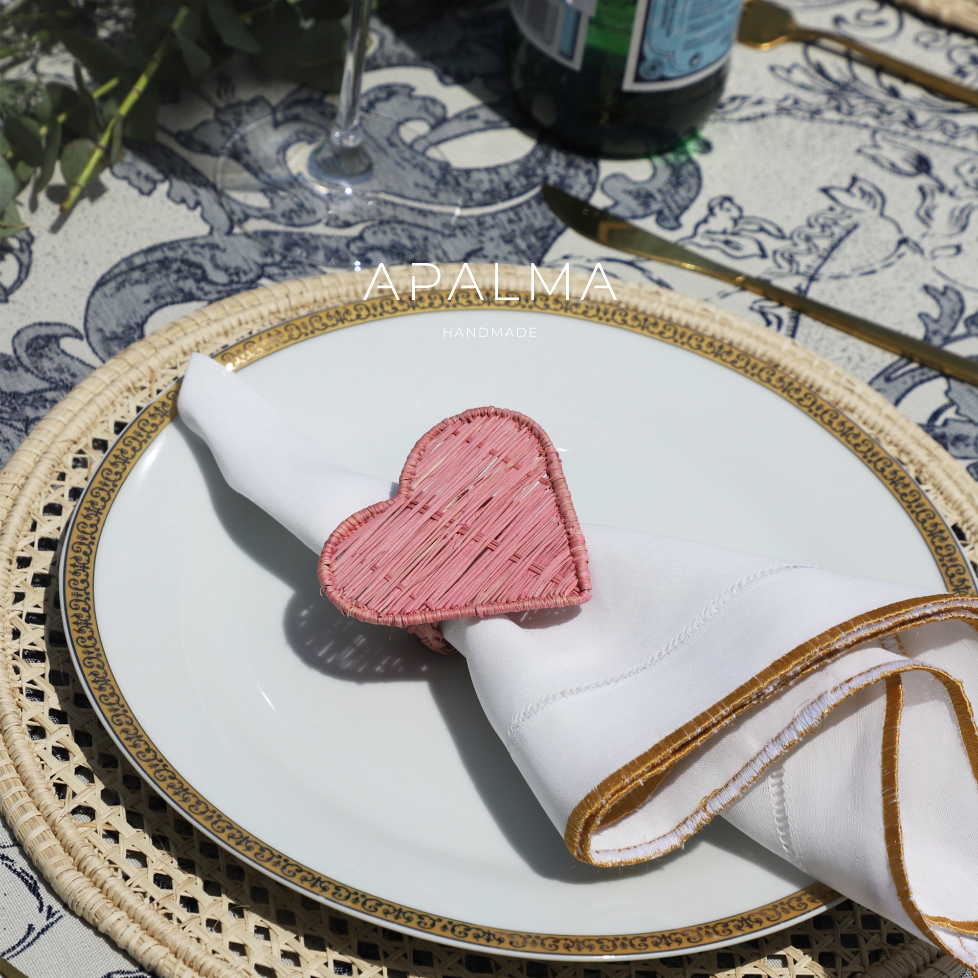 Heart shaped clearance napkin rings